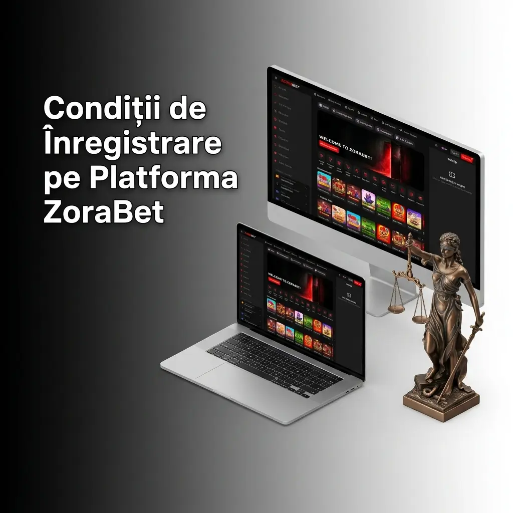 Condiții de înregistrare ZoraBet: vârstă minimă 18 ani, un singur cont, date reale și documente valide KYC