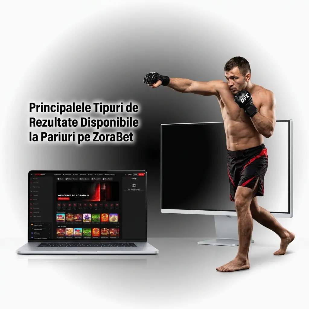 Tipuri de rezultate disponibile la pariuri pe ZoraBet: 1X2, handicap, over/under, GG/NG și scor exact